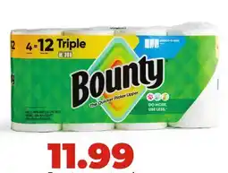 Hy-Vee Bounty paper towels offer
