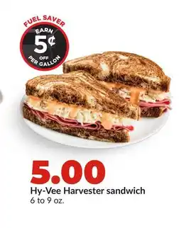 Hy-Vee Hy-Vee Harvester sandwich offer