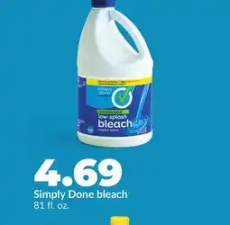 Hy-Vee Simply Done bleach offer