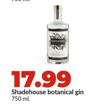 Hy-Vee Shadehouse botanical gin offer