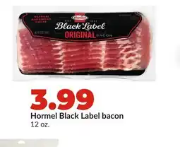 Hy-Vee Hormel Black Label bacon offer