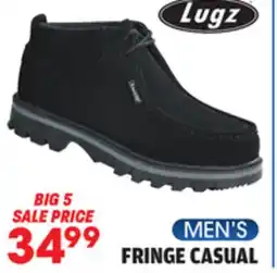 Big 5 Lugz Fringe Men's Casual Shoes offer