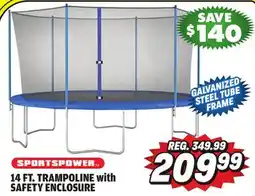 Big 5 Sportspower 14' Trampoline with Safety Enclosure offer