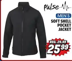 Big 5 Pulse Men's Soft Shell Pocket Jacket offer