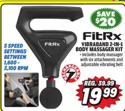 Big 5 FitRx Vibraband 2-in-1 Body Massager Kit offer