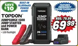 Big 5 TOPDON USA JumpSurge 1500 Jump Starter and Power Bank offer