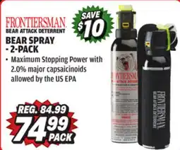 Big 5 Security Equipment Corporation Frontiersman Bear Spray - 2-Pack offer