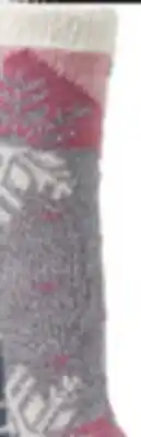 Big 5 Fireside Women's Cozy Crew Snowflake Socks offer