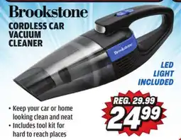 Big 5 Brookstone Rechargeable Cordless Car Vacuum Cleaner offer