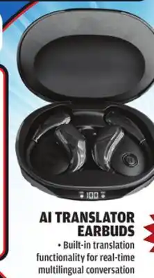 Big 5 RCA AI Translator Earbuds offer
