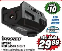 Big 5 iProtec Mycro Red Laser Sight offer