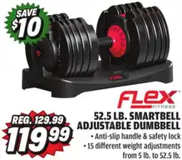 Big 5 Flex Fitness 52.5 lb. Smartbell Adjustable Dumbbell offer