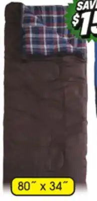 Big 5 Rugged Exposure Woodsman +25° Sleeping Bag offer