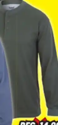 Big 5 Smith & Eagle Men's Waffle Knit Long-Sleeve Henley Shirt offer