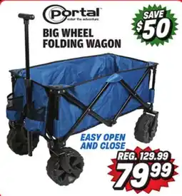 Big 5 Portal Big Wheel Folding Wagon offer