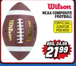 Big 5 Wilson NCAA Composite Official Football offer