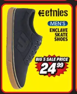 Big 5 Etnies Enclave Men's Skate Shoes offer