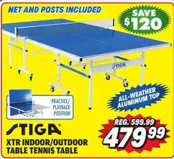 Big 5 Stiga XTR Indoor/Outdoor Table Tennis Table offer