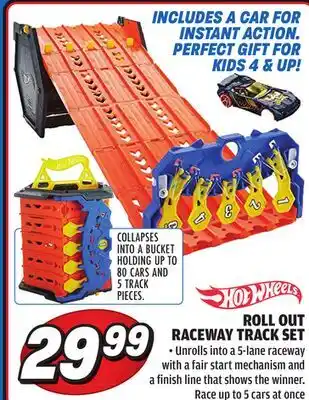 Big 5 Hot Wheels Roll Out Raceway Track Set offer