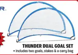 Big 5 Go Time Gear Thunder Dual Goal Set offer