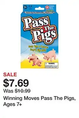 Office Depot Winning Moves Pass The Pigs, Ages 7+ offer