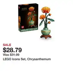 Office Depot LEGO Icons Set, Chrysanthemum offer
