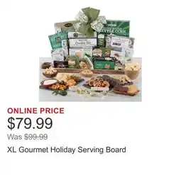 Costco XL Gourmet Holiday Serving Board offer