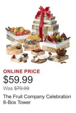 Costco The Fruit Company Celebration 8-Box Tower offer
