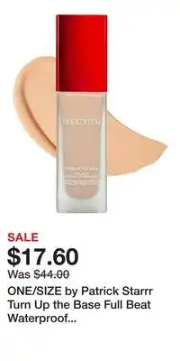 Kohl's ONE/SIZE by Patrick Starrr Turn Up the Base Full Beat Waterproof Liquid Foundation offer