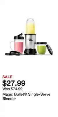 Kohl's Magic Bullet Single-Serve Blender offer