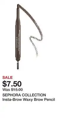 Kohl's SEPHORA COLLECTION Insta-Brow Waxy Brow Pencil offer