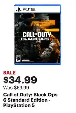 Best Buy Call of Duty: Black Ops 6 Standard Edition - PlayStation 5 offer