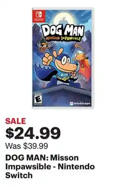 Best Buy DOG MAN: Misson Impawsible - Nintendo Switch offer