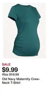 Old Navy Old Navy Maternity Crew-Neck T-Shirt offer