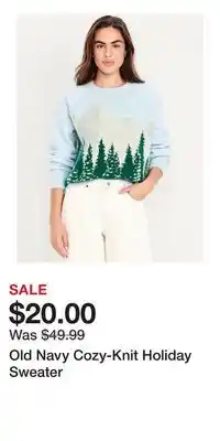 Old Navy Old Navy Cozy-Knit Holiday Sweater offer