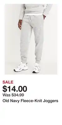 Old Navy Old Navy Fleece-Knit Joggers offer