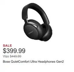 Costco Bose QuietComfort Ultra Headphones Gen2 offer