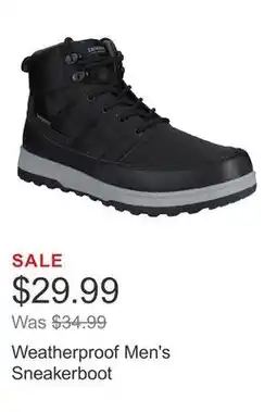 Costco Weatherproof Men's Sneakerboot offer