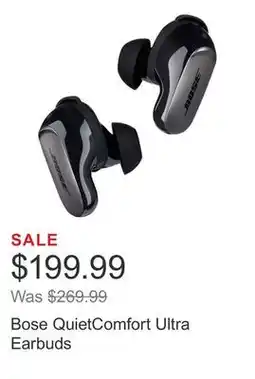 Costco Bose QuietComfort Ultra Earbuds offer