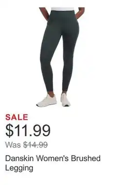 Costco Danskin Women's Brushed Legging offer