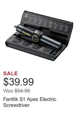 Costco Fanttik S1 Apex Electric Screwdriver offer