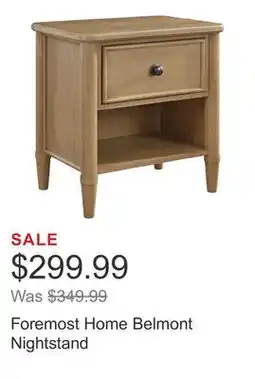 Costco Foremost Home Belmont Nightstand offer