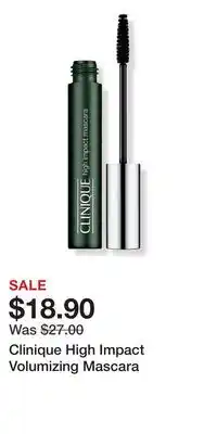 Ulta Beauty Clinique High Impact Volumizing Mascara offer