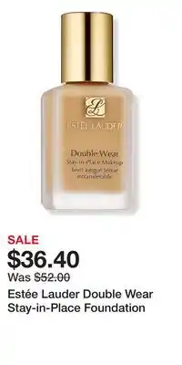 Ulta Beauty Estée Lauder Double Wear Stay-in-Place Foundation offer