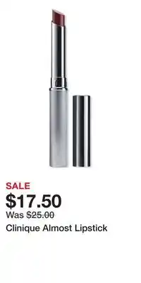 Ulta Beauty Clinique Almost Lipstick offer