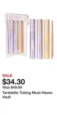 Ulta Beauty Tartelette Tubing Must-Haves Vault offer