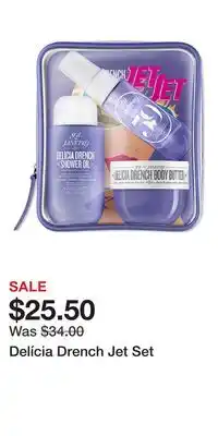 Ulta Beauty Delícia Drench Jet Set offer