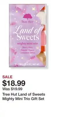 Ulta Beauty Tree Hut Land of Sweets Mighty Mini Trio Gift Set offer