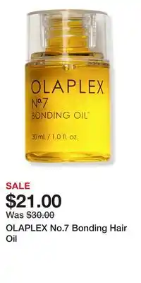 Ulta Beauty OLAPLEX No.7 Bonding Hair Oil offer