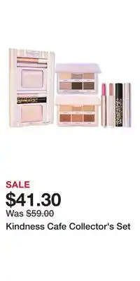 Ulta Beauty Kindness Cafe Collector's Set offer